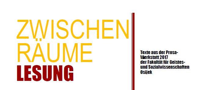 Zwischenraume - Lesung
