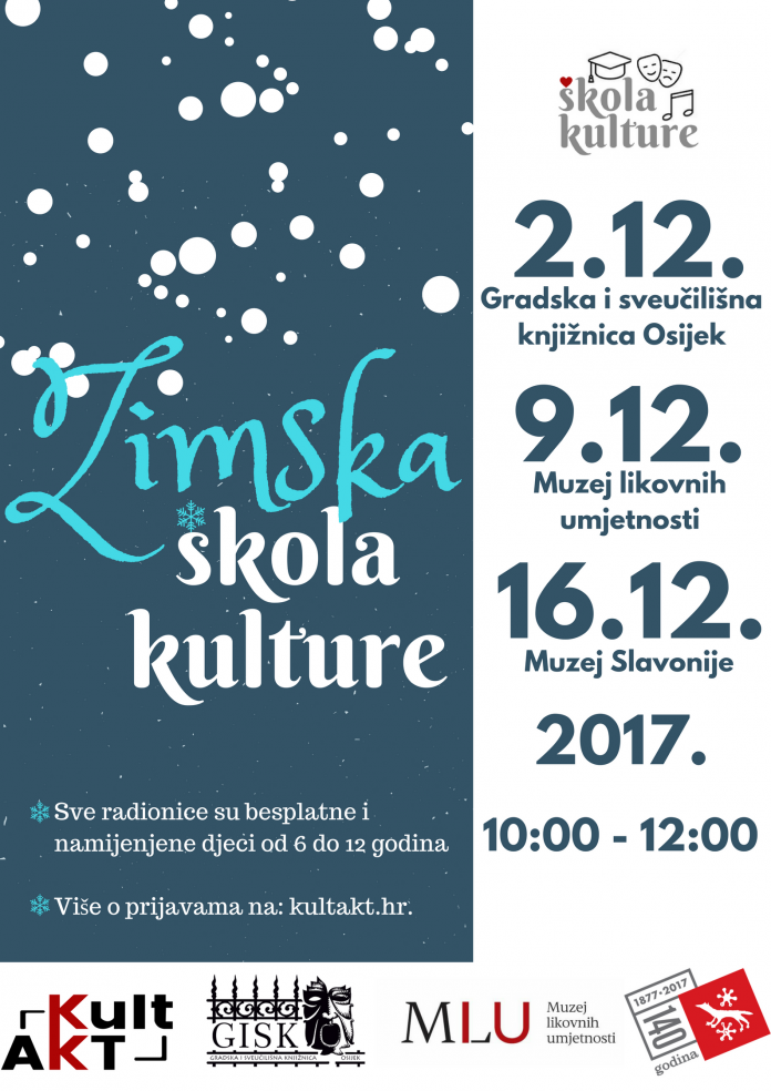 Zimska škola kulture - Plakat