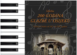 Plakat Izložba "200 godina glazbe u Osijeku"