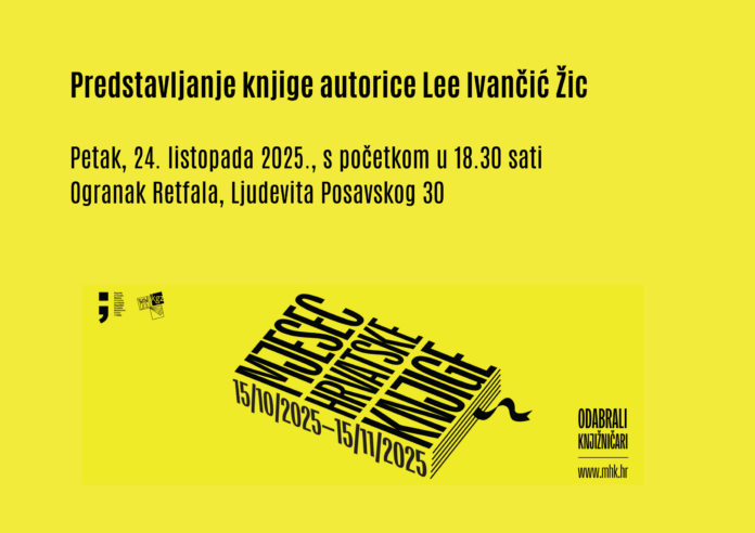 Predstavljanje knjige Lee Ivančić Žic