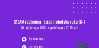 STEAM radionica “Izradi robotsku ruku”