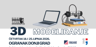 Radionice “Osnove 3D modeliranja”