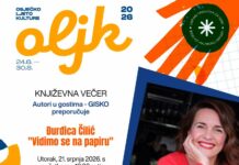 Književna večer s Đurđicom Čilić “Autori u gostima – GISKO preporučuje”