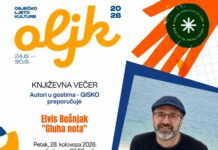 Književna večer s Elvisom Bošnjakom “Autori u gostima – GISKO preporučuje