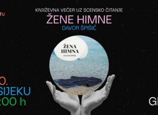 Književna večer s Davorom Špišićem “Žene himne”