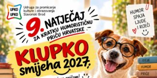 Natječaj za kratku humorističnu priču “klUPKO smijeha 2027”
